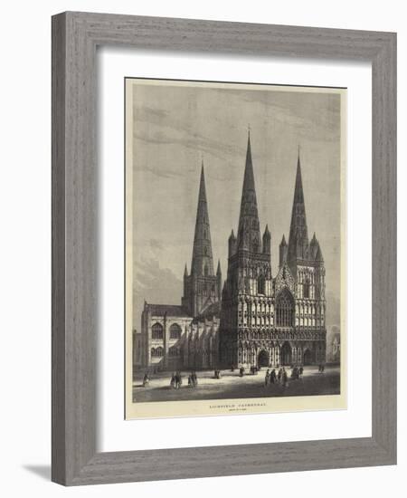 Lichfield Cathedral-Samuel Read-Framed Giclee Print