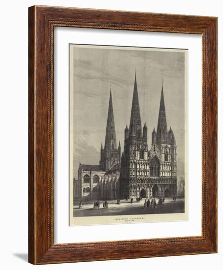 Lichfield Cathedral-Samuel Read-Framed Giclee Print