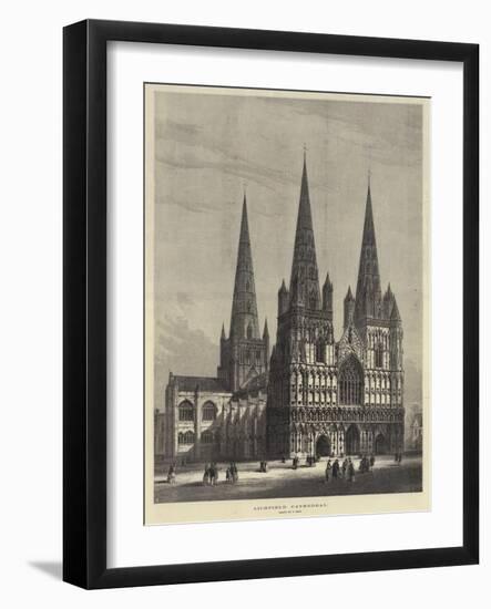Lichfield Cathedral-Samuel Read-Framed Giclee Print