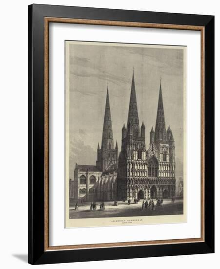 Lichfield Cathedral-Samuel Read-Framed Giclee Print