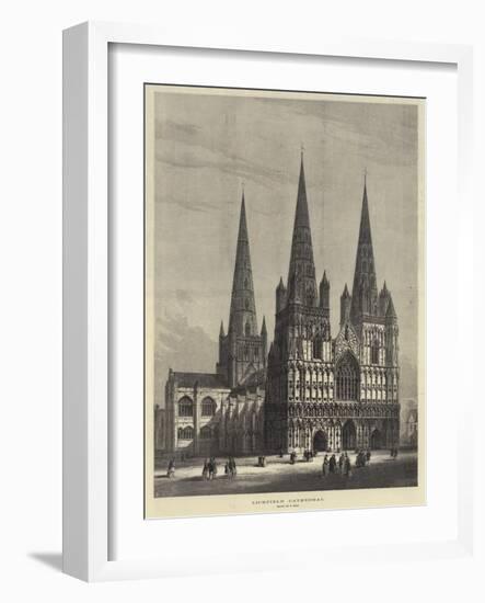 Lichfield Cathedral-Samuel Read-Framed Giclee Print