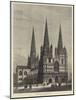 Lichfield Cathedral-Samuel Read-Mounted Giclee Print