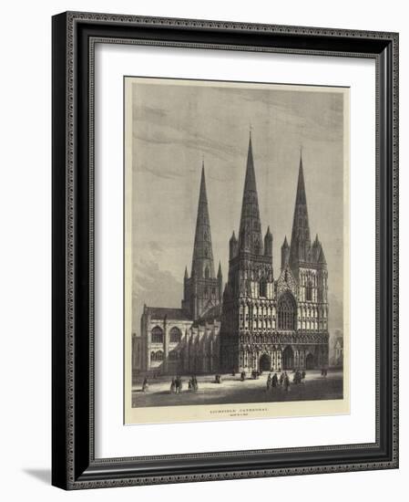 Lichfield Cathedral-Samuel Read-Framed Giclee Print