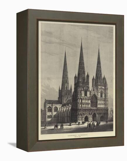 Lichfield Cathedral-Samuel Read-Framed Premier Image Canvas