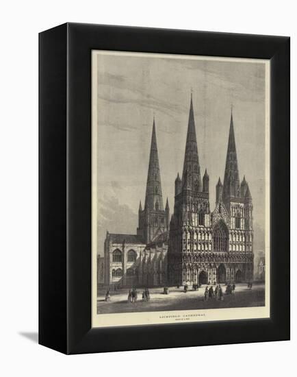 Lichfield Cathedral-Samuel Read-Framed Premier Image Canvas