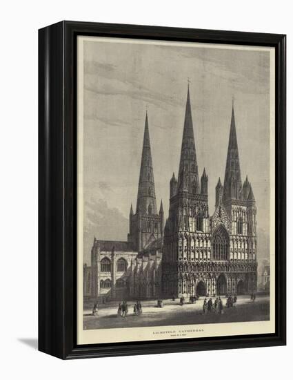 Lichfield Cathedral-Samuel Read-Framed Premier Image Canvas