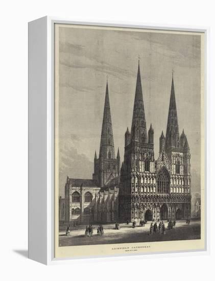 Lichfield Cathedral-Samuel Read-Framed Premier Image Canvas