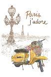 Paris J'adore-Lichia Liu-Premium Giclee Print
