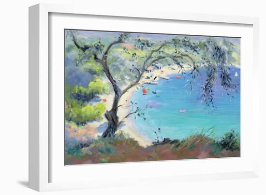 Lichnos Bay, Epirus, Greece, 1995-Anne Durham-Framed Giclee Print