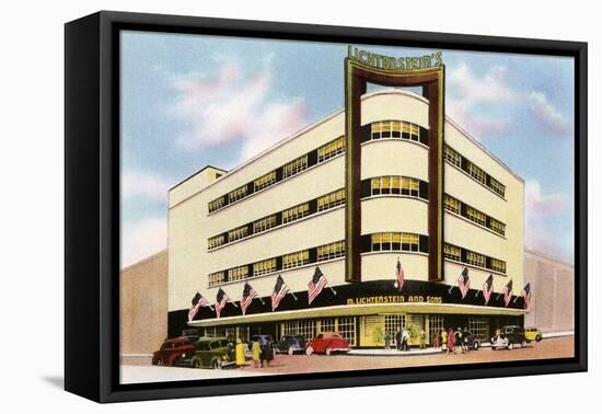 Lichtenstein's Store, Corpus Christi, Texas-null-Framed Stretched Canvas