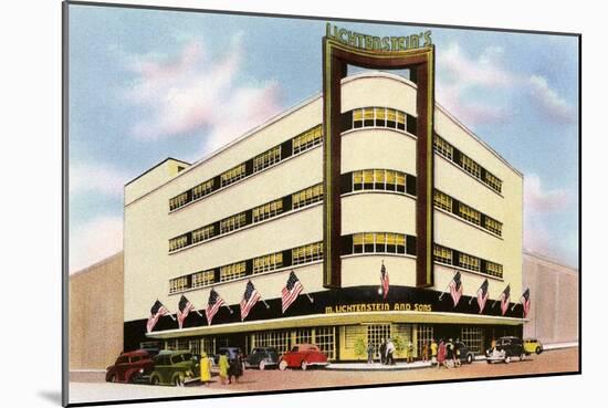 Lichtenstein's Store, Corpus Christi, Texas-null-Mounted Art Print