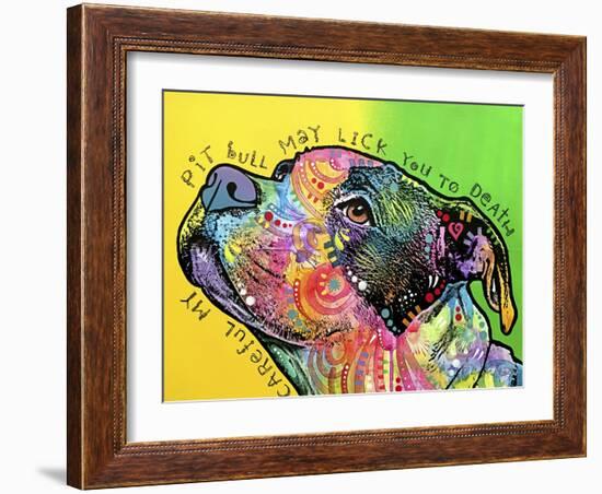 Lick You to Death-Dean Russo-Framed Giclee Print