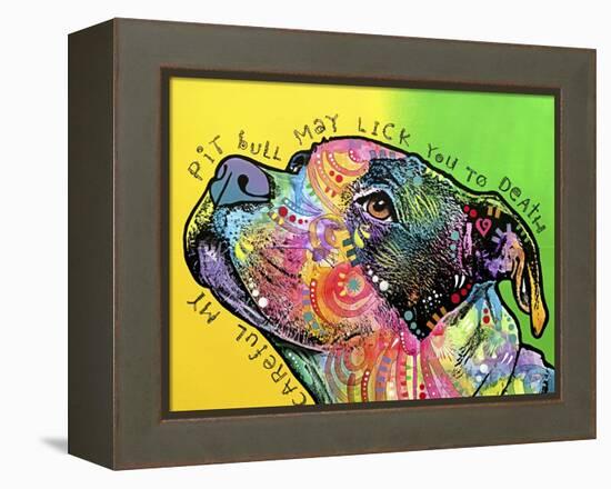 Lick You to Death-Dean Russo-Framed Premier Image Canvas