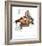 Lickin' Good Bath-Norman Rockwell-Framed Art Print