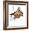 Lickin' Good Bath-Norman Rockwell-Framed Art Print