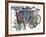 Lido Bikes Ensemble-Micheal Zarowsky-Framed Giclee Print