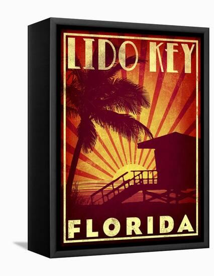 Lido Key-Stella Bradley-Framed Premier Image Canvas