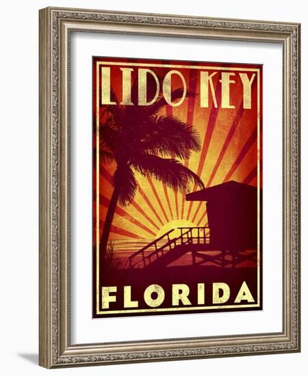Lido Key-Stella Bradley-Framed Giclee Print