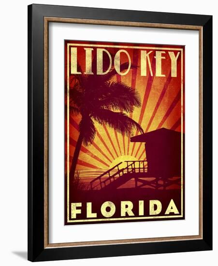 Lido Key-Stella Bradley-Framed Giclee Print