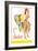 Lido Poster, Showgirl-null-Framed Art Print