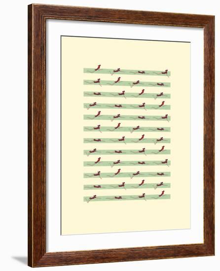 Lido-Nadia Taylor-Framed Giclee Print