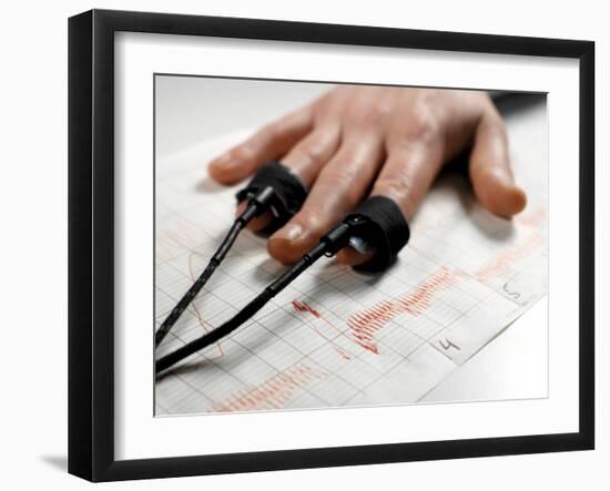 Lie Detector Test-Tek Image-Framed Photographic Print