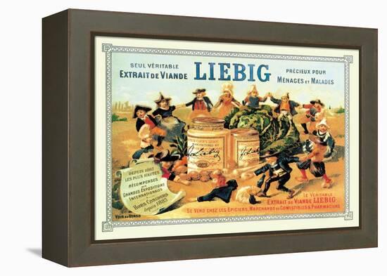 Liebig, Meat Extract, c.1889-Théophile Alexandre Steinlen-Framed Stretched Canvas