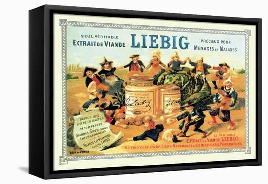 Liebig, Meat Extract, c.1889-Théophile Alexandre Steinlen-Framed Stretched Canvas