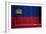 Liechtenstein Flag-budastock-Framed Art Print