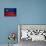 Liechtenstein Flag-budastock-Mounted Art Print displayed on a wall