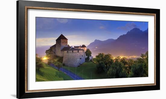 Liechtenstein, Vaduz, Vaduz Castle (Schloss Vaduz)-Michele Falzone-Framed Photographic Print