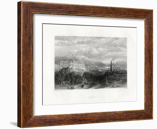 Liege, Belgium, 19th Century-W Miller-Framed Giclee Print