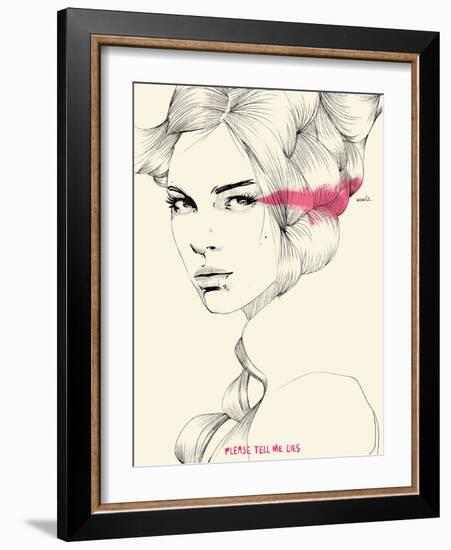 Lies-Manuel Rebollo-Framed Art Print