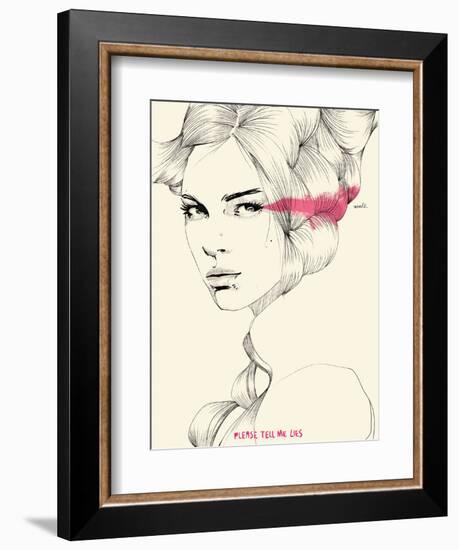 Lies-Manuel Rebollo-Framed Art Print