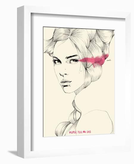 Lies-Manuel Rebollo-Framed Art Print