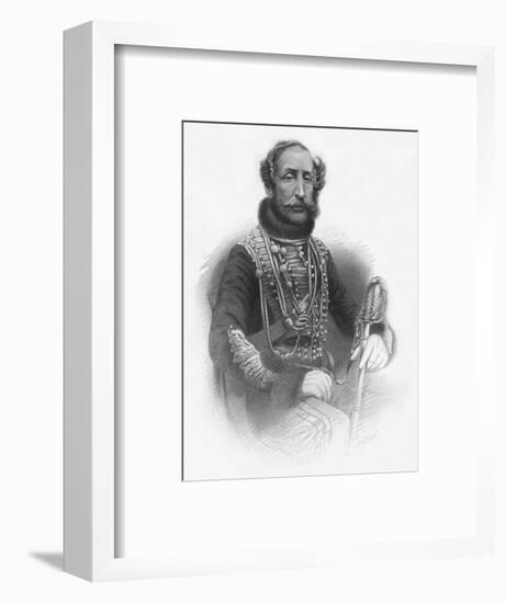 'Lieut. Gen.The Earl of Cardigan', 1859-TW Knight-Framed Giclee Print