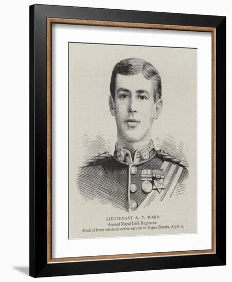 Lieutenant a T Ward-null-Framed Giclee Print