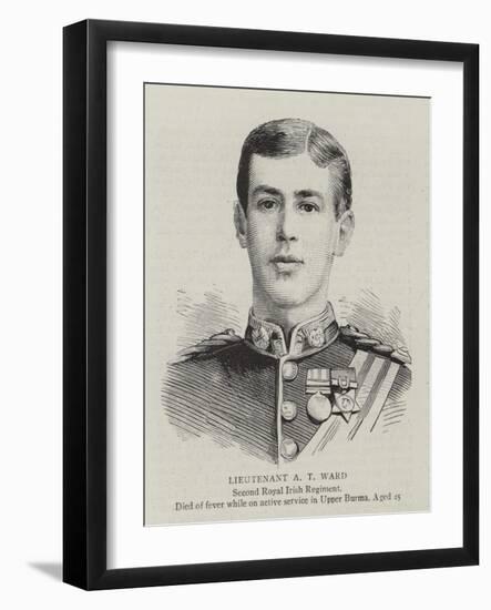 Lieutenant a T Ward-null-Framed Giclee Print