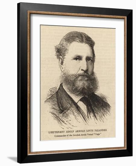 Lieutenant Adolf Arnold Louis Palander-null-Framed Giclee Print