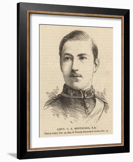 Lieutenant C A Montanara-null-Framed Giclee Print