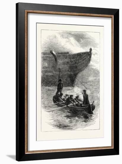 Lieutenant Caldwell Slipping the Chain, 1870s-null-Framed Giclee Print
