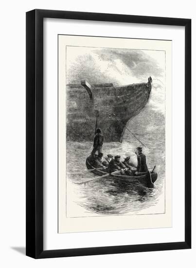 Lieutenant Caldwell Slipping the Chain, 1870s-null-Framed Giclee Print