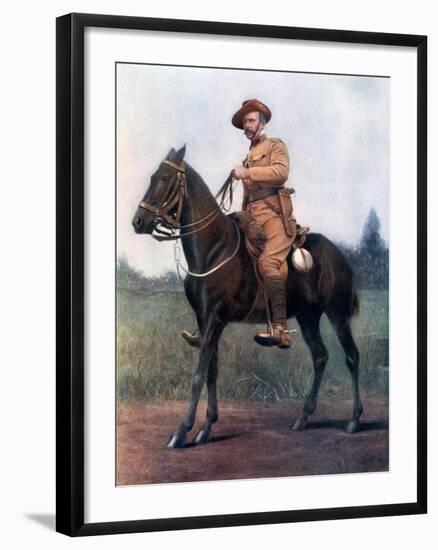 Lieutenant-Colonel Edward Bethune, Commanding Bethune's Mounted Infantry, 1902-Earl de la Warr-Framed Giclee Print