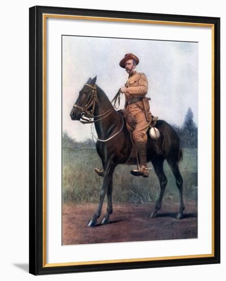 Lieutenant-Colonel Edward Bethune, Commanding Bethune's Mounted Infantry, 1902-Earl de la Warr-Framed Giclee Print