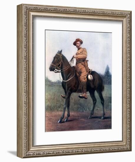 Lieutenant-Colonel Edward Bethune, Commanding Bethune's Mounted Infantry, 1902-Earl de la Warr-Framed Giclee Print