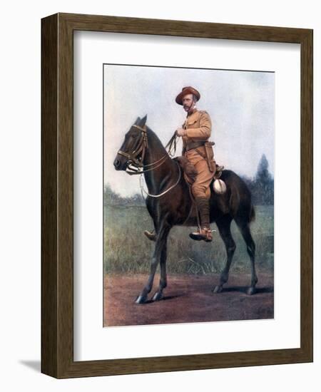 Lieutenant-Colonel Edward Bethune, Commanding Bethune's Mounted Infantry, 1902-Earl de la Warr-Framed Giclee Print