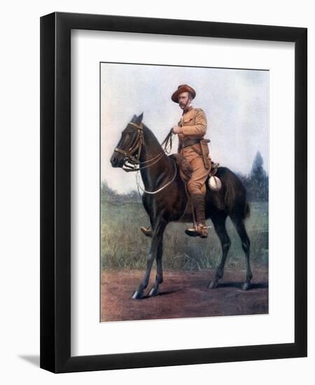 Lieutenant-Colonel Edward Bethune, Commanding Bethune's Mounted Infantry, 1902-Earl de la Warr-Framed Giclee Print