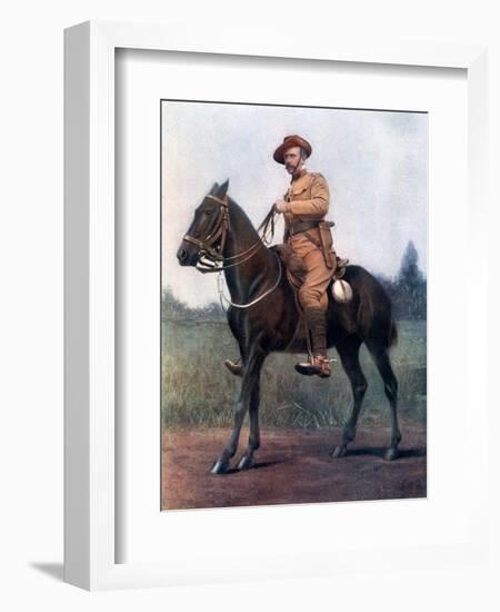 Lieutenant-Colonel Edward Bethune, Commanding Bethune's Mounted Infantry, 1902-Earl de la Warr-Framed Giclee Print