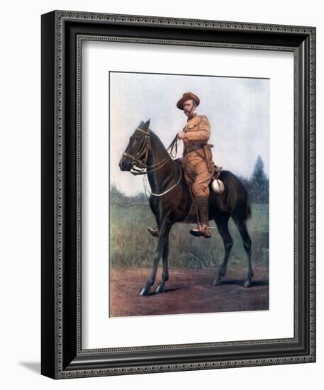 Lieutenant-Colonel Edward Bethune, Commanding Bethune's Mounted Infantry, 1902-Earl de la Warr-Framed Giclee Print