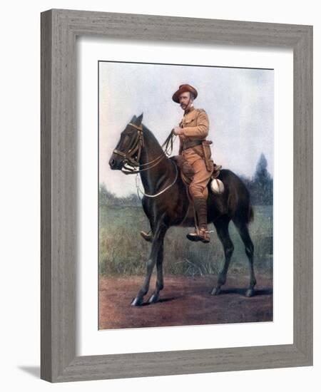 Lieutenant-Colonel Edward Bethune, Commanding Bethune's Mounted Infantry, 1902-Earl de la Warr-Framed Giclee Print